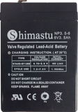 Replacement 6V Gel Cell Battery for Solarguard 50