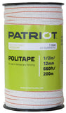 Polytape 1/2" - 660' or 1320', white