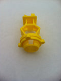 T-Post Screw On Insulator, black or yellow, 25 pack