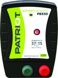 PBX50 Fence Energizer (12v) Powers up to 15 miles, 60 acres.