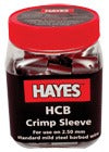 HCB Crimp Sleeve, barbed wire, 12 1/2 ga. (50 pack)