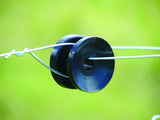 Corner Bobbin Insulator - black or yellow, 10 pack