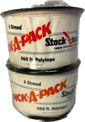 Twin rolls of  Polytape 1/2" - 660' each roll