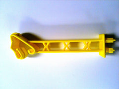 Back Side T-Post Extender - 5", Yellow or Black, 25 pack