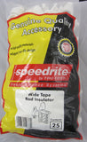 Speedrite Wide Tape Rod Insulators, 25 pack