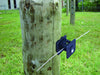 Economy Wood Post Square Insulator - black, 25 pack
