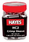 HC2 Crimp Sleeve, 16 - 12 1/2 ga., long (100 pack)