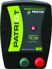 PMX120 Fence Charger (AC 110V) Powers up to 30 miles, 100 acres.