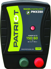 PMX350 Fence Charger (AC 110V) Powers up to 65 miles, 200 acres.