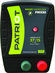 PMX50 Fence Charger (AC 110V) Powers up to 15 miles, 60 acres.